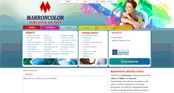 Desktop Screenshot of marroncolor.com